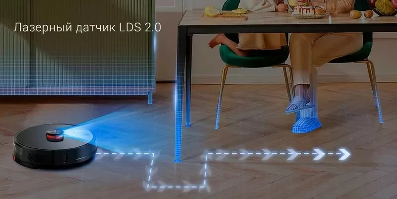 Робот-пылесос Lydsto Sweeping and Mopping Robot R1 PRO