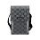 Сумка Lagerfeld Wallet Phone Pouch Saffiano Monogram для смартфонов, серебряный